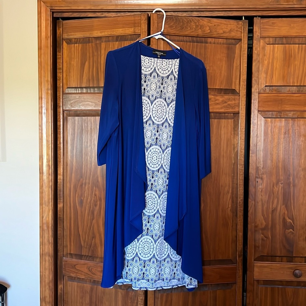 R&M Richards Dress with Matching cardigan
